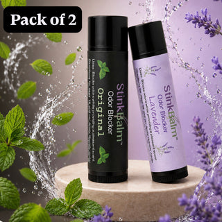 Survival Kit 2 Pack | Odor Barrier Balm Duo for Travel, Work, and Everyday Emergencies