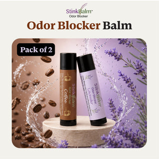 Early to Bed Early to Rise 2 Pack |  Lavender and Coffee Odor Blocking Balm Set