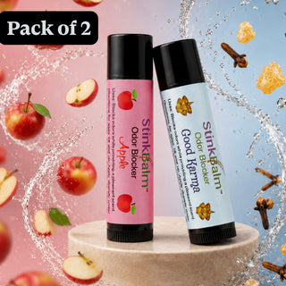 New Grad 2 Pack | Apple and Good Karma Odor Blocking Balm, Nursing Graduation Gift