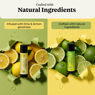 Citrus 911 2 Pack | Lemon and Lime Odor Blocking Nose Balm Set