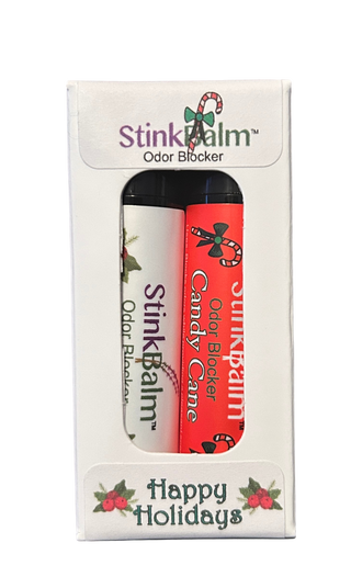 StinkBalm Odor Blocker Holiday 2 Pack