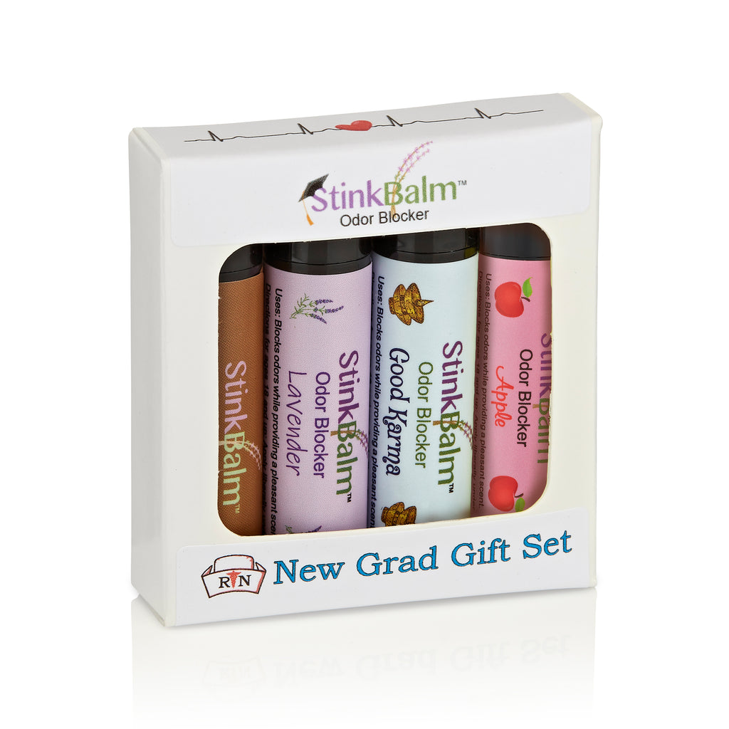 New Grad 4 Pack | Odor Blocking Balm Gift Set for Nursing School Gradu ...